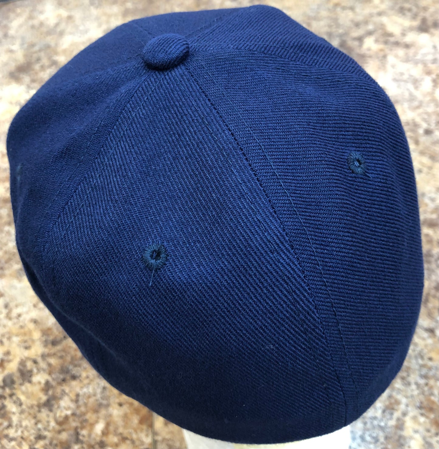 [HATCO] Plain Fitted Caps Flat Bill Sized Hat ***( Black / Brown / Light Grey / Navy Blue / Red / Royal Blue / White )