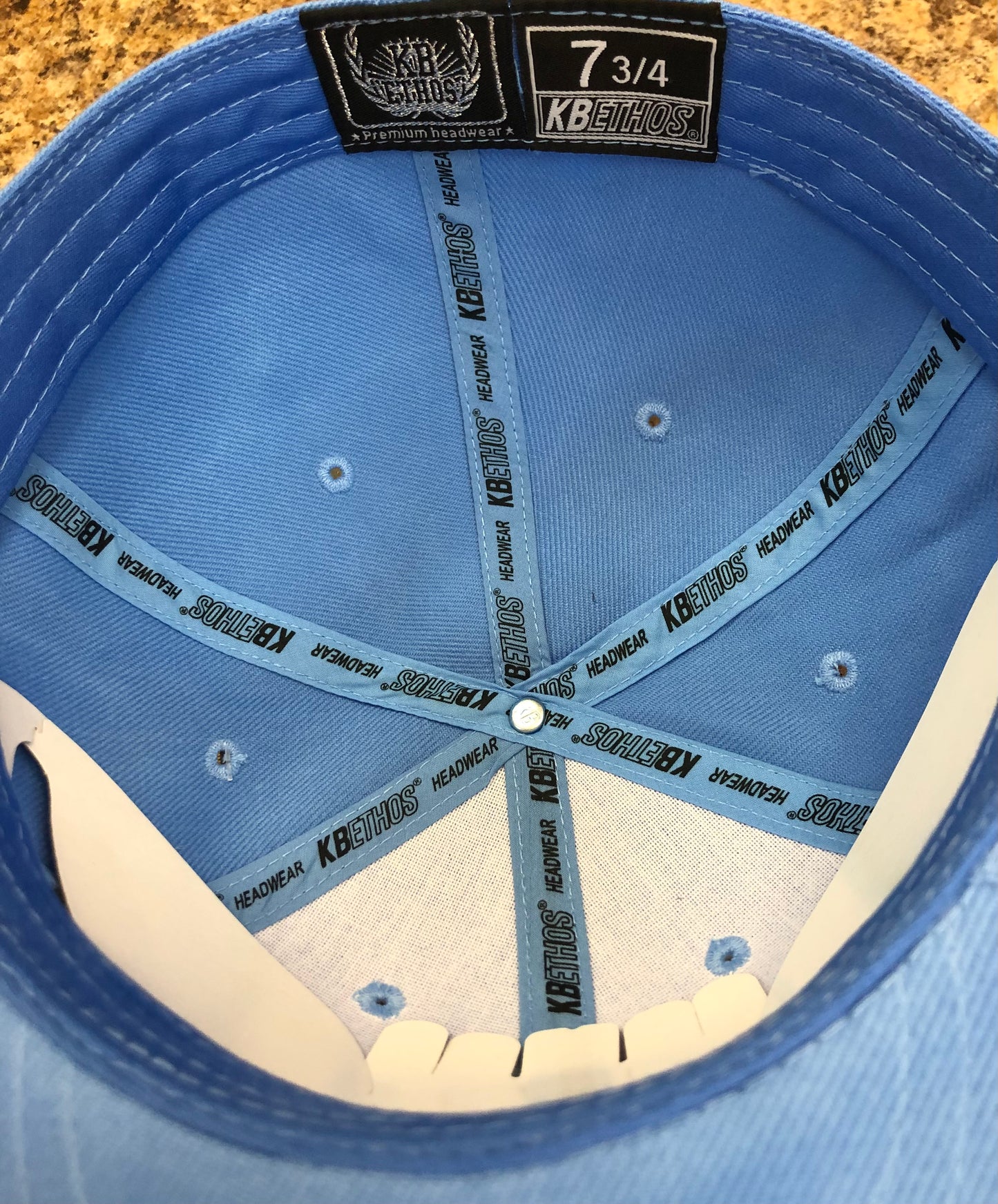 [KB ETHOS] Plain Fitted Caps Flat Bill Sized Hat(Black / Brown / Light Grey / Navy Blue / Red / Royal Blue / Sky Blue / Turquoise / White )